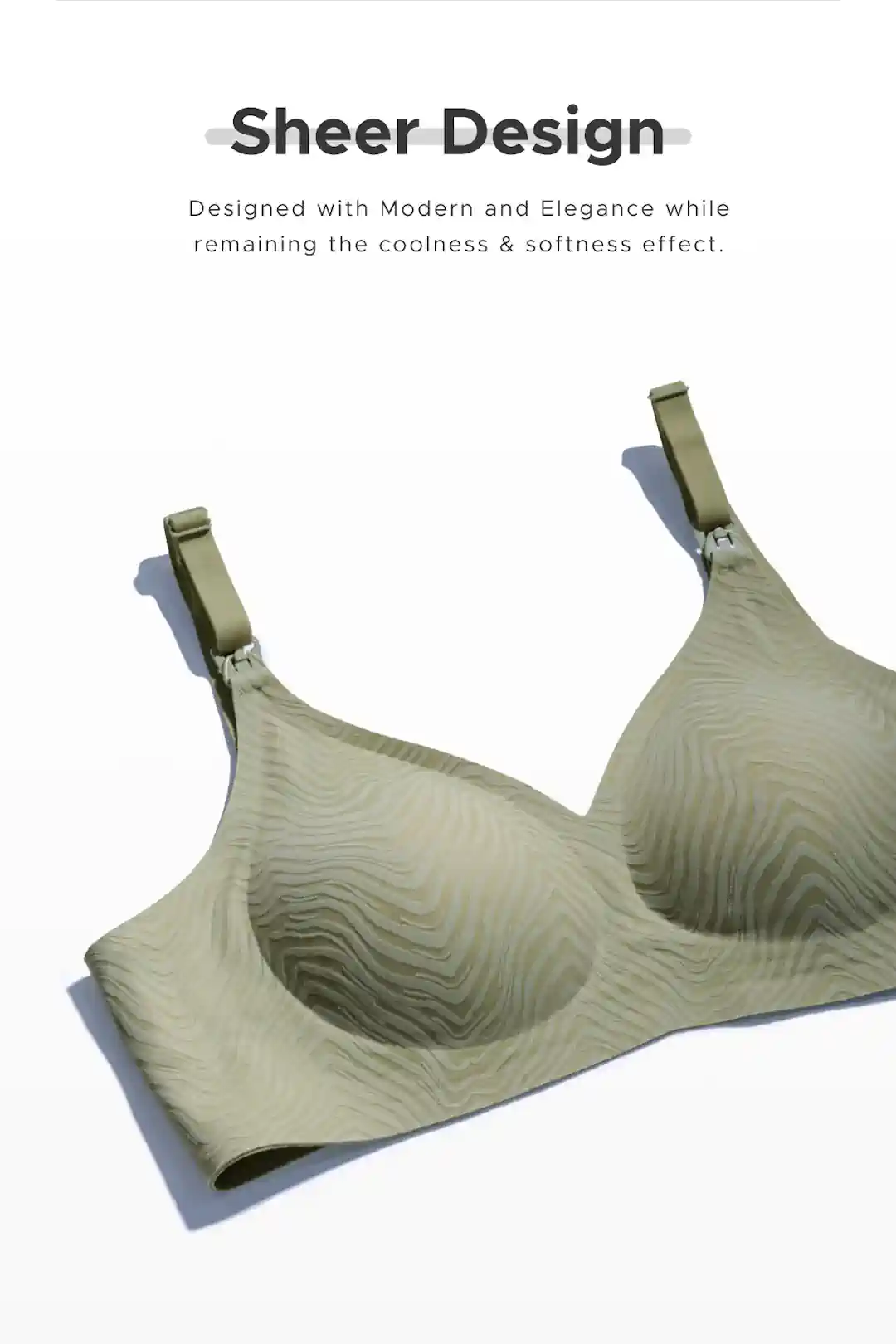 Shapee INVI Nursing SHEER Air BRA