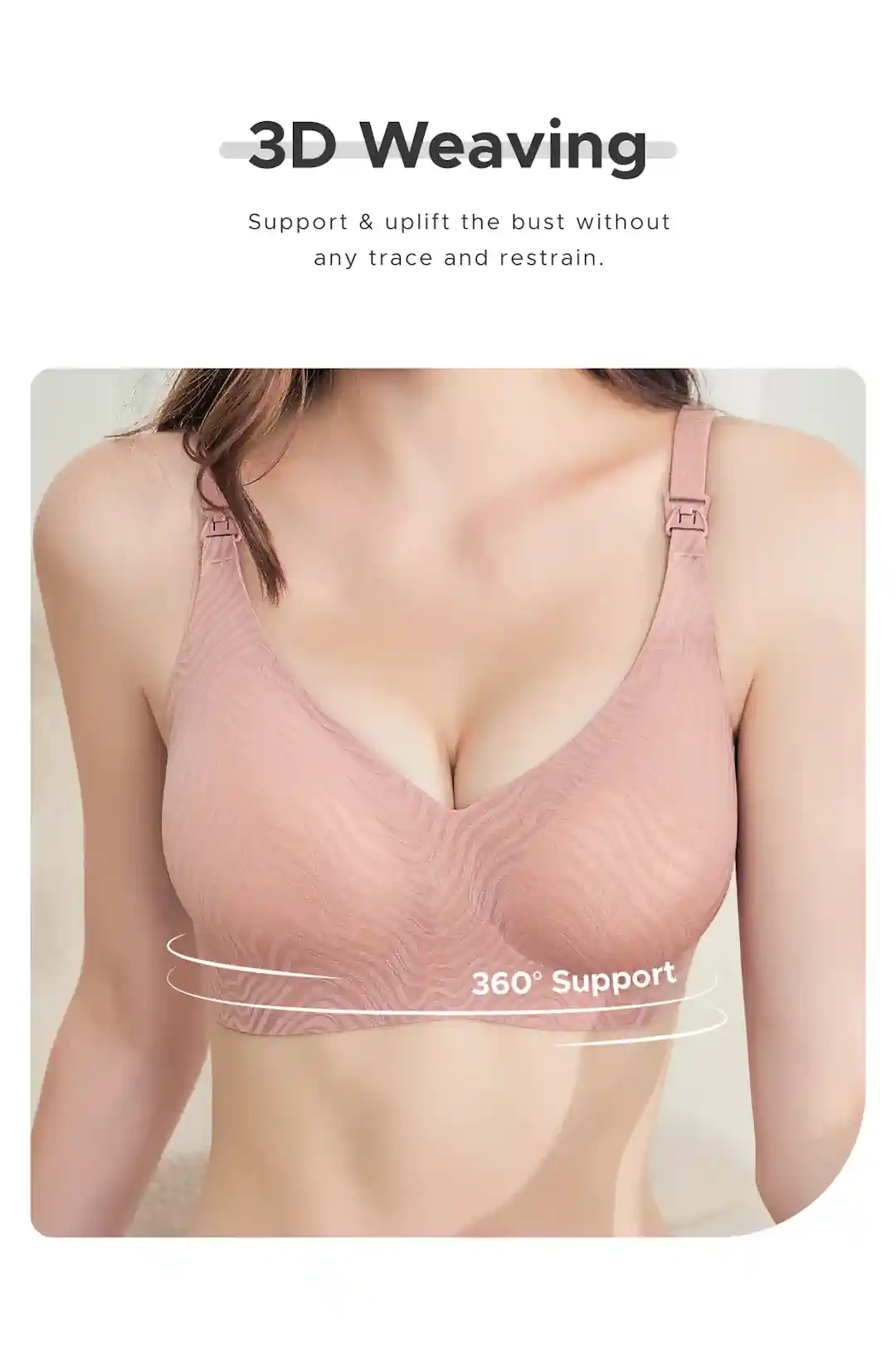 Shapee INVI Nursing SHEER Air BRA