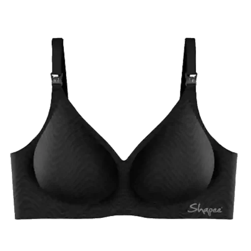 Shapee INVI Nursing SHEER Air BRA MIDNIGHT BLACK