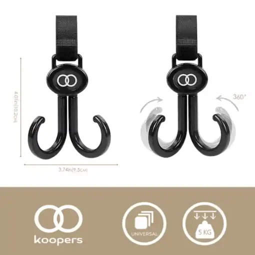 Kooperss Universal Stroller Hook