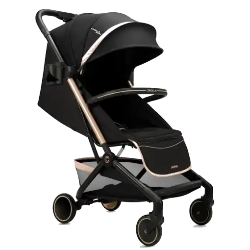 Crolla MiiNie Compact Stroller BLACK