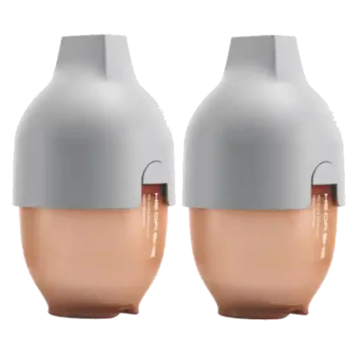 He Or She Ultra Wide-Neck Bottle 150ml TWIN GREY