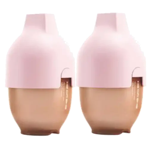 He Or She Ultra Wide-Neck Bottle 150ml TWIN PINK