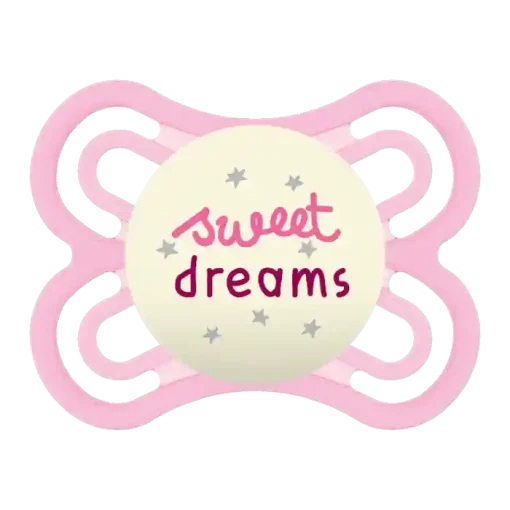 MAM Perfect Night Pacifier 2-6M JUST DREAMER PINK