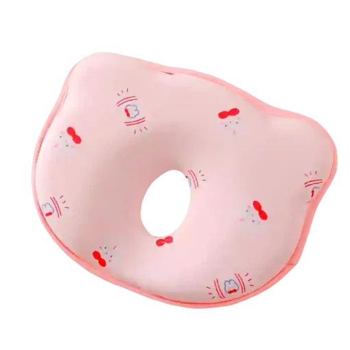 Memory Foam Dimple Pillow BUNNY PINK