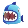 Nohoo Toddler Backpack SHARK 3D BLUE