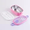 Stainless Steel Lunch Box HY-022 600ml PINK UNICORN