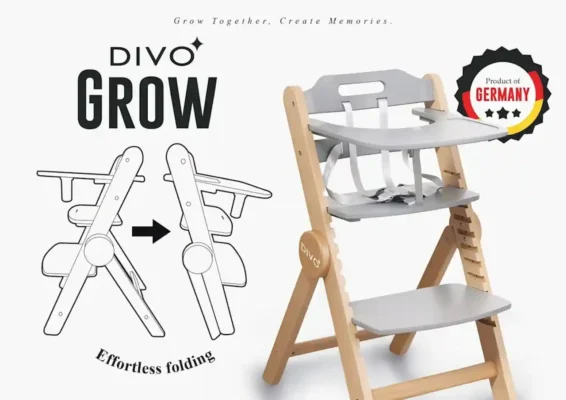 Coby Divo Grow Highchair