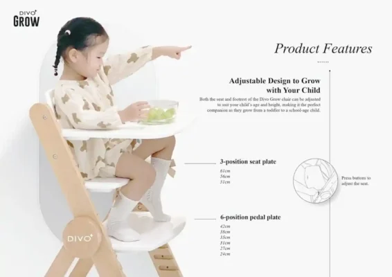 Coby Divo Grow Highchair