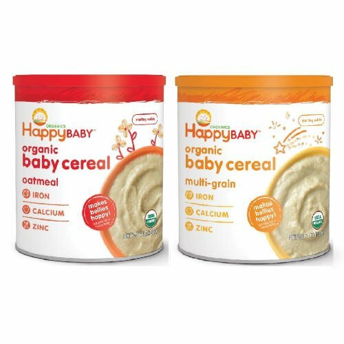 Happy organic best sale baby food