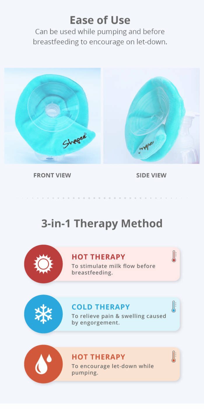 Shapee Breast Therapy Thermal Pad 2pcs | Relief Your Breast