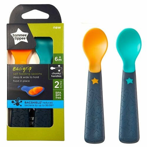 Tiny Spoons (set of 2) - Baby's first spoon for self feeding 6m+