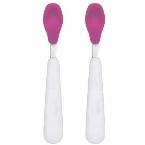 OXO Tot Feeding Spoon Set (Pink)