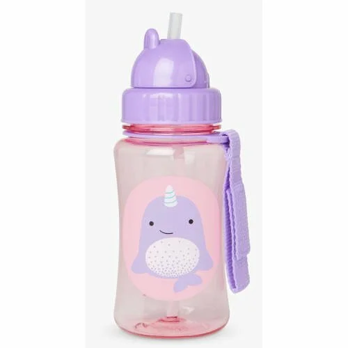 Skip Hop Zoo Straw Bottle - Flamingo by Skip Hop